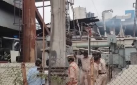 37 Killed in Telangana Pharma Factory Blast: CM Announces ₹1 Crore Compensation to Families