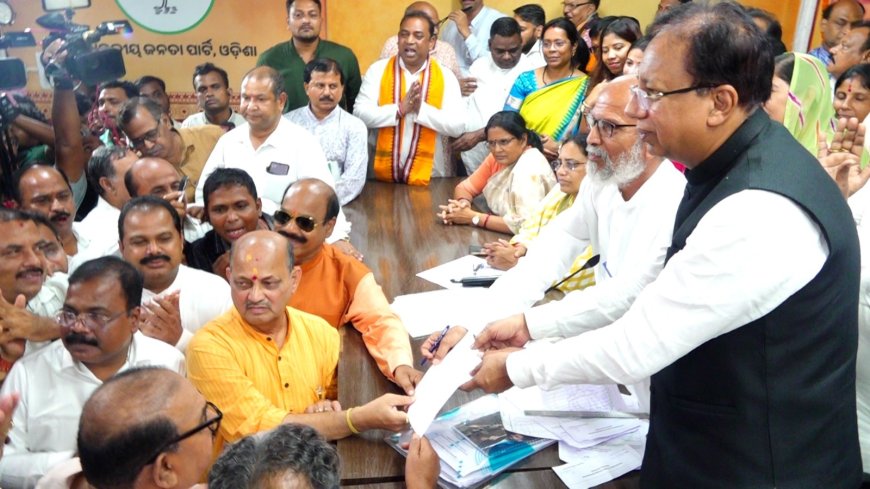 Manmohan Samal Likely to Be Re-elected as BJP Odisha State President