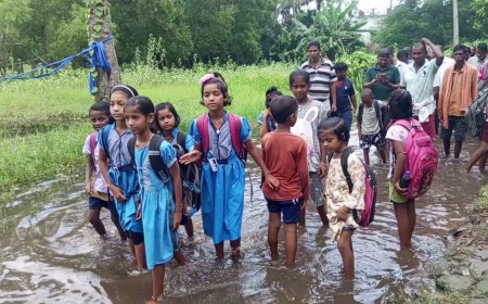 Water Stops Students from Going to School