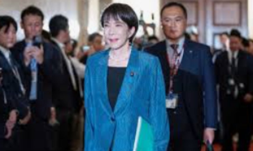Takaichi Sanae Elected As Japan’s First Female Prime Minister