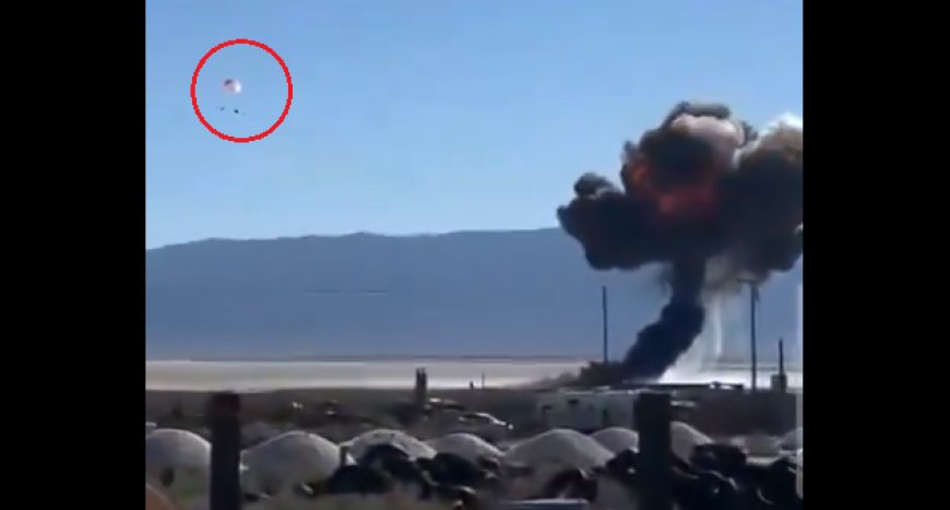 US F-16 Fighter Jet Crashes in California, Pilot Ejects Safely