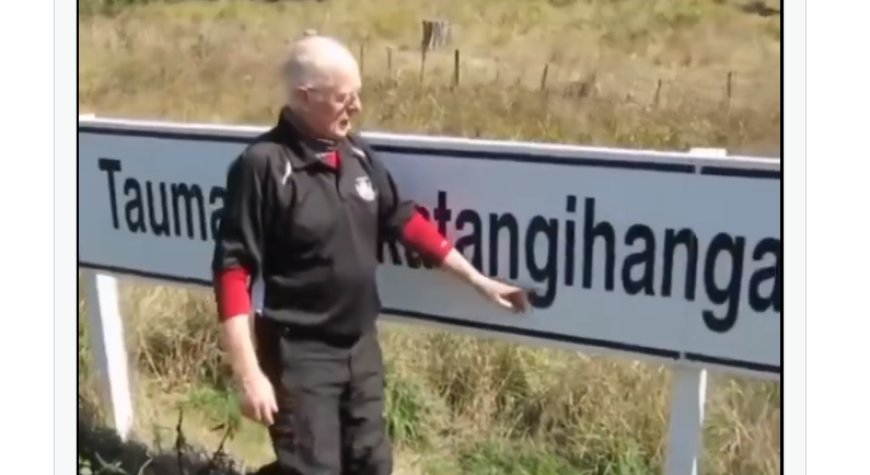 The Longest Place Name in the World —  Can You Pronounce It?