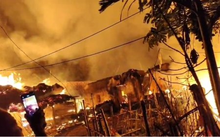 Massive House Fire Destroys Homes and Livestock in Bhadrak