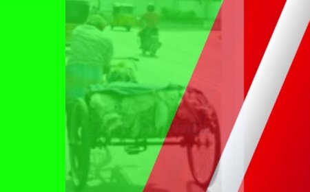 A 75-Year-Old Man’s Painful 300-km Journey Carrying His Paralyzed Wife on a Trolley