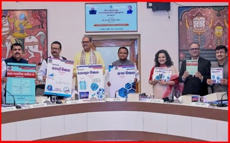 Chief Minister Mohan Charan Majhi launches Odia science reference books for Class XI students