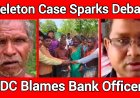 Kendujhar Skeleton Case Sparks Debate: RDC Blames Bank, Officers’ Association Defends Staff