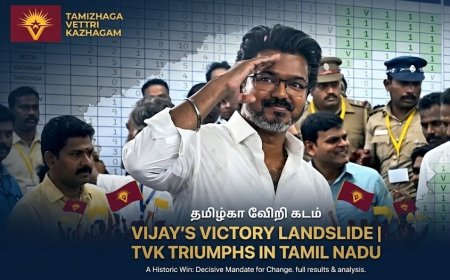 Actor Vijay’s TVK Scripts Historic Victory: From Controversy to Commanding Mandate