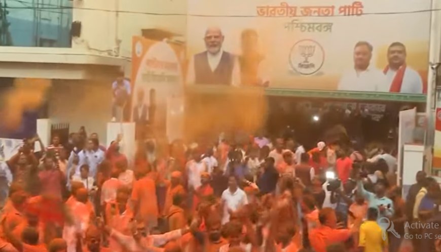 BJP-Led NDA Registers Historic Victory in West Bengal Assembly Election 2026