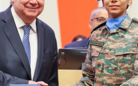 Major Abhilasha Barak Receives UN Gender Advocate Award