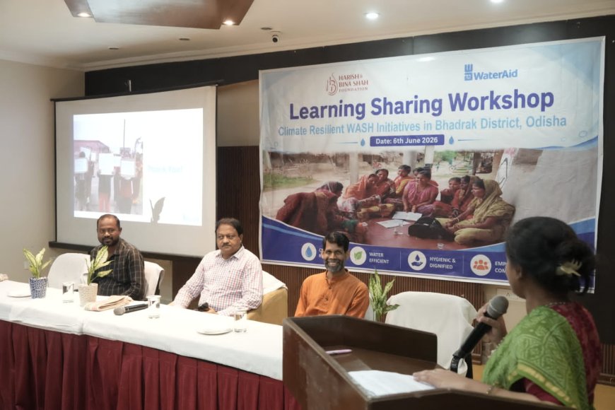 Climate-Resilient WASH Workshop Held in Bhadrak