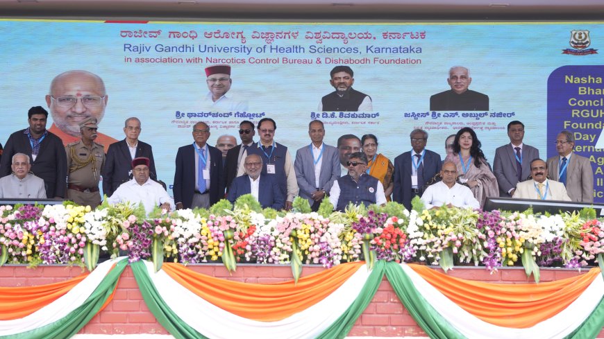 Vice-President Calls for Nationwide Movement to Make India Drug-Free