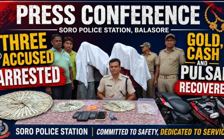 Soro Police Arrest Three Inter-District Snatchers Along With Gold Merchant