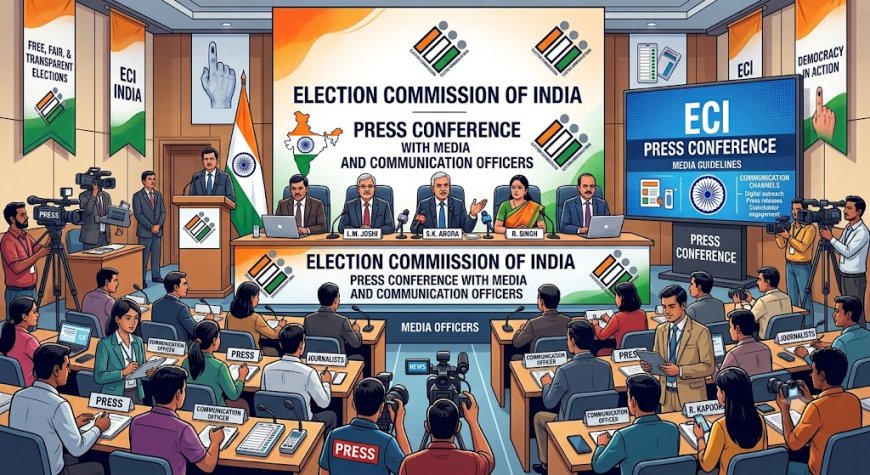 ECI Holds Media Officers' Conference to Strengthen Election Communication