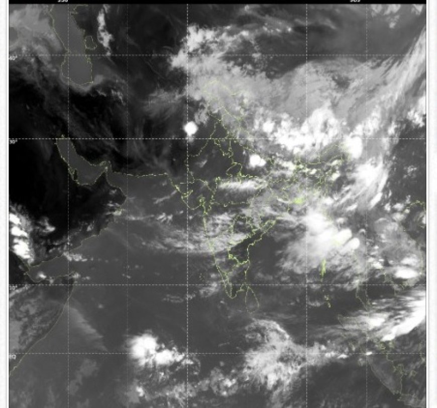 Heavy to Very Heavy Rainfall Likely Over Northeast India Meghalaya Faces Extremely Heavy Rain Alert