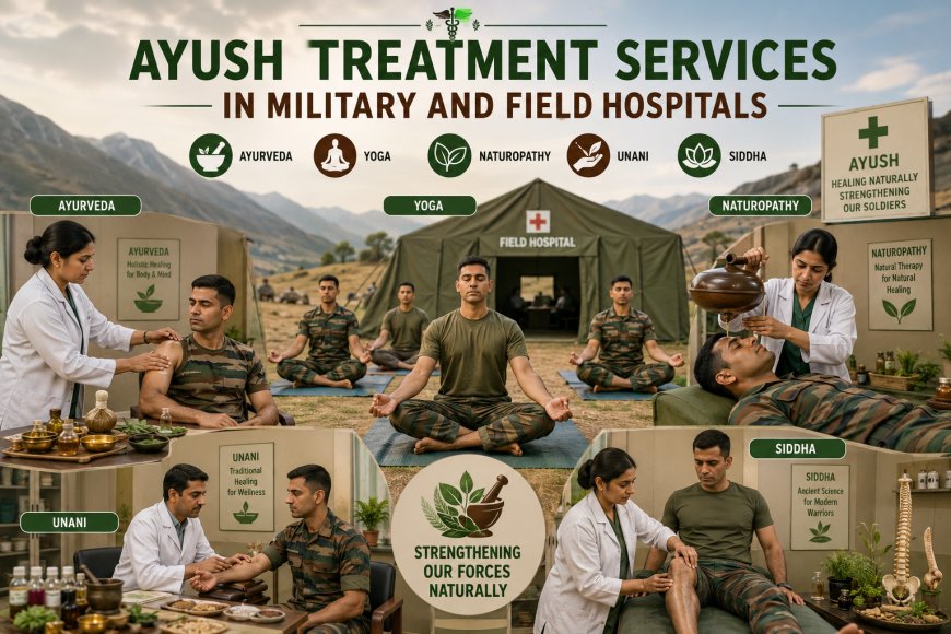 Ayush Services Proposed for Military Hospitals