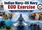 Indian Navy–US Navy EOD Exercise 2026 Begins in Kochi
