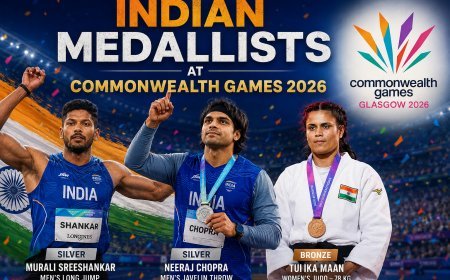 PM Congratulates Indian Medallists at Commonwealth Games 2026
