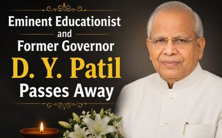 Eminent Educationist and Former Governor D. Y. Patil Passes Away; PM Modi Condoles Demise