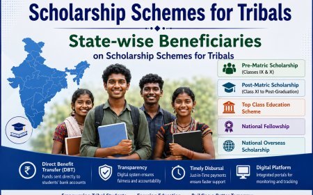 State-wise Beneficiaries of Tribal Scholarship Schemes