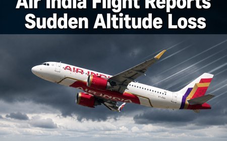 Air India Flight Reports Sudden Altitude Loss, Investigation Underway