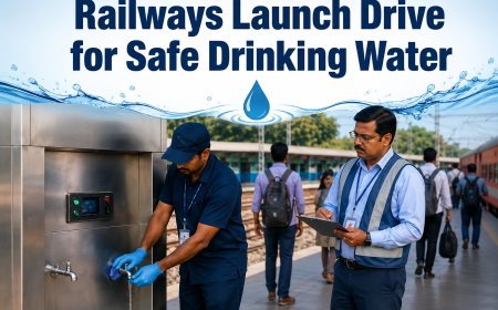 Railways Launch Special Drive to Ensure Safe Drinking Water