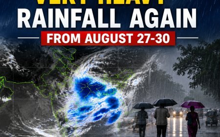 Heavy Rainfall to Lash Odisha, Jharkhand; Severe Weather Alerts Issued