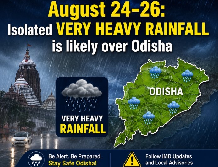 Odisha Weather: Extremely Heavy Rain, IMD Warns of More Downpour