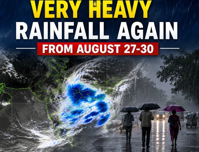 Heavy Rainfall to Lash Odisha, Jharkhand; Severe Weather Alerts Issued