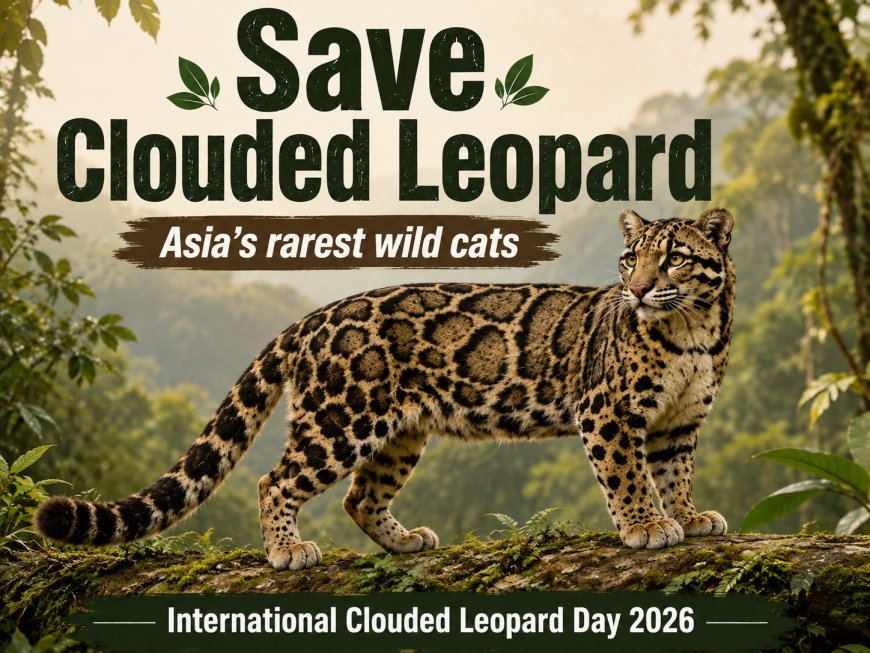 India Launches Action Plan to Protect Clouded Leopard