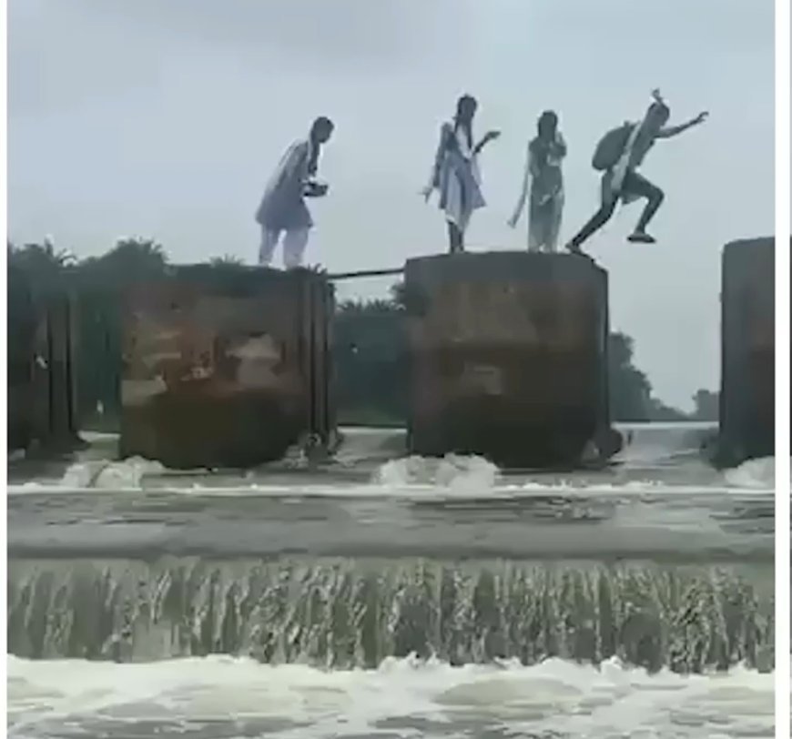Students Risk Lives to Reach School in Vidisha