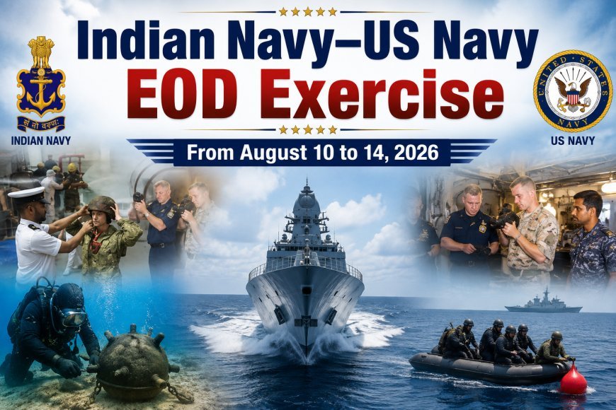 Indian Navy–US Navy EOD Exercise 2026 Begins in Kochi