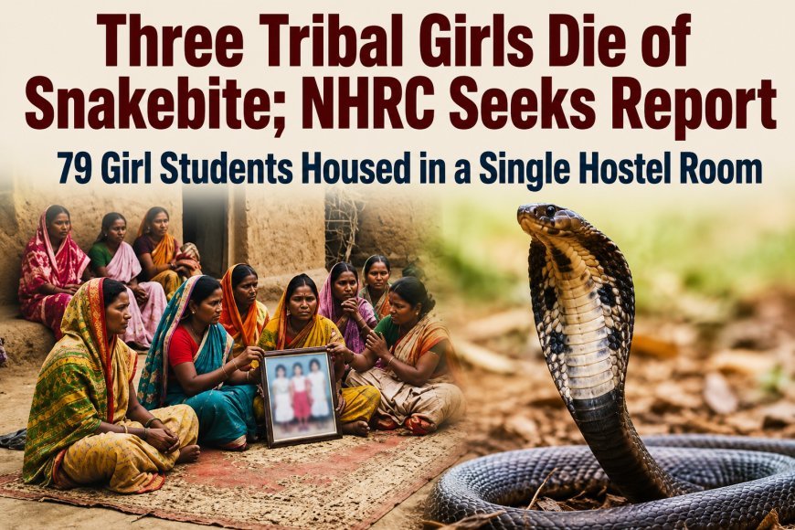 Three Tribal Girls Die of Snakebite; NHRC Seeks Report
