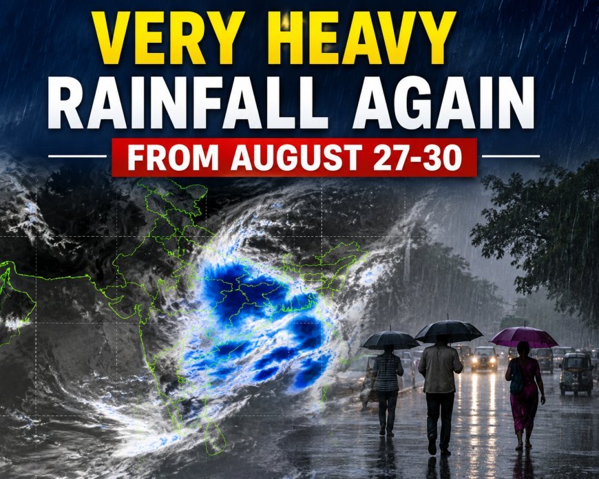 Heavy Rainfall to Lash Odisha, Jharkhand; Severe Weather Alerts Issued