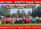 ASMITA Sepak Takraw Women's League Held at Hatmuniguda