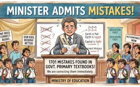 Minister Nityananda Gond Confirms 1,741 Errors in Textbooks