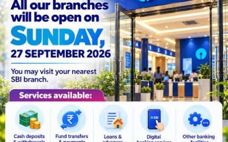 Banks to Open on Sunday, September 27