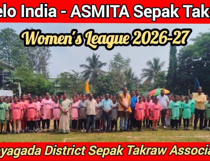ASMITA Sepak Takraw Women's League Held at Hatmuniguda