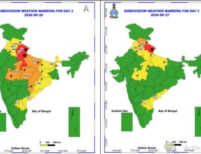 Odisha Weather: Heavy to Extremely Heavy Rain Likely in Several Areas