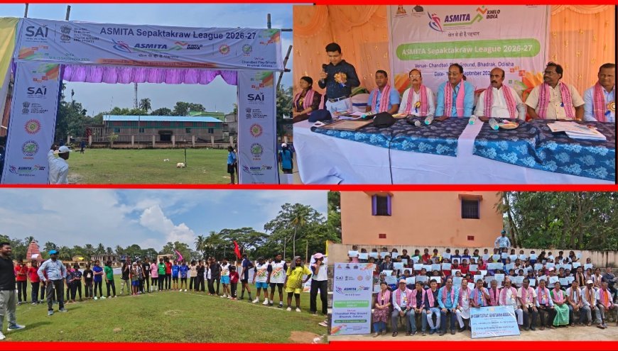 Khelo India-ASMITA Sepak Takraw Women's League Begins