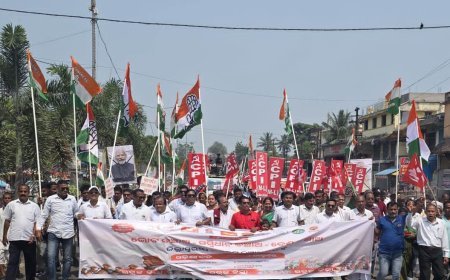 NDIA Bloc Rally in Bhadrak Calls for Electoral Reforms, Farmer Relief