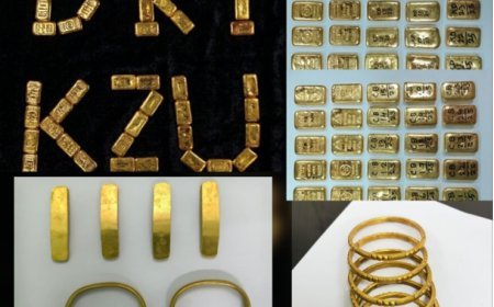 DRI Seizes 7.8 Kg Gold, Arrests Six in Smuggling Crackdown