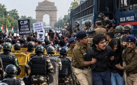 CJP Protest in Delhi Triggers Major Police Crackdown