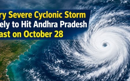 Very Severe Cyclonic Storm Likely to Hit Andhra Pradesh Coast on October 28