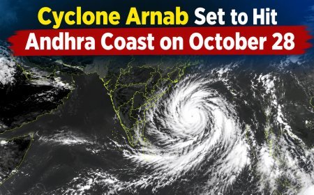 Cyclone Arnab Set to Hit Andhra Coast on October 28