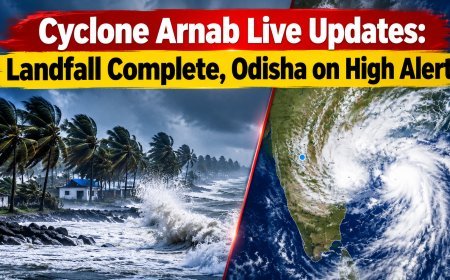 Cyclone Arnab Live Updates: Landfall Complete, Odisha on High Alert
