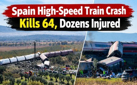 Spain High-Speed Train Crash Kills 64, Dozens Injured