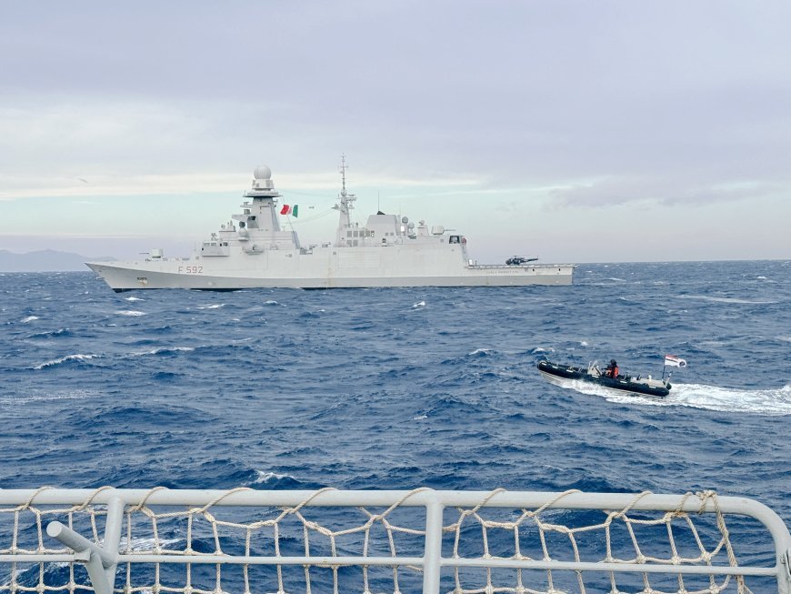 INS Trishul Arrives in Italy, Conducts Naval Exercise