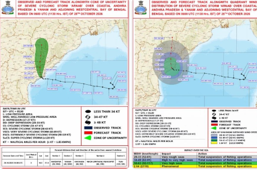 Cyclone Arnab: Rain Alert for 12 States